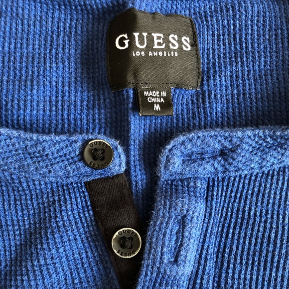 Blue Guess Long Sleeve - Picture 1 of 3